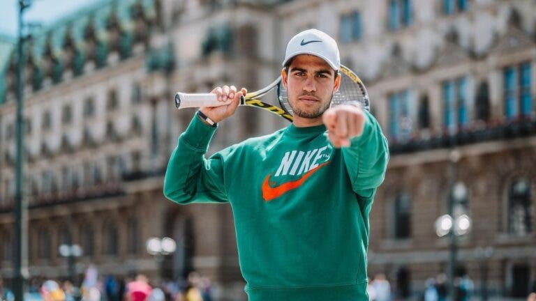 Alcaraz procura o maior contrato de todos os tempos da Nike no tênis