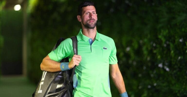 Djokovic revela os motivos que o levaram a desistir do Miami Open
