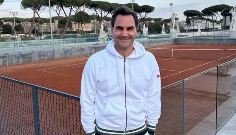 Federer retorna à Itália e brinca: “Finalmente ganhei em Roma”