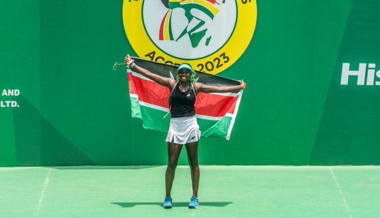 Jovem queniana faz história na África e sonha com presença nos Jogos Olímpicos