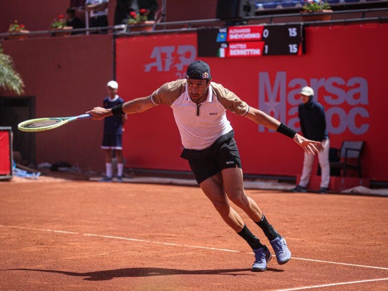 Berrettini atropela e celebra primeira vitória ATP em oito meses em Marrakech