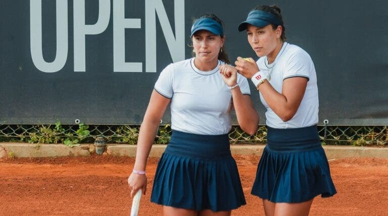 Francisca e Matilde Jorge brilham rumo à maior final de duplas da história do tênis feminino português