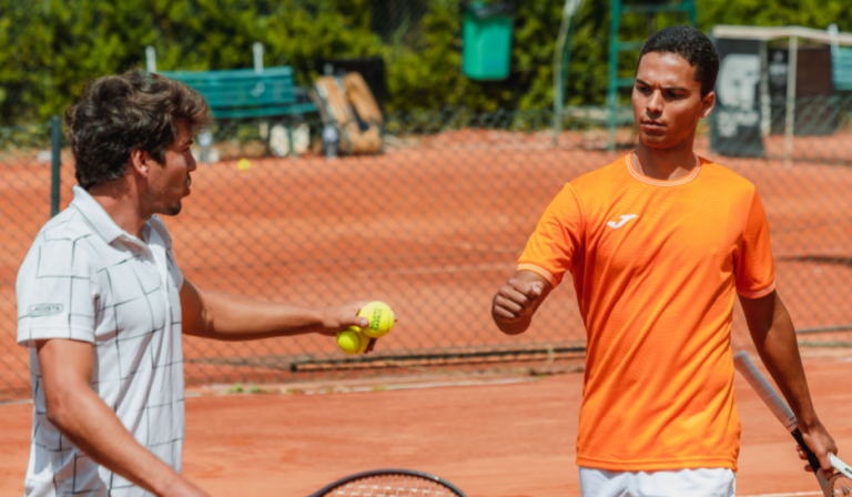João Domingues e Pedro Araújo na semifinal de duplas em Oeiras
