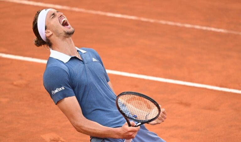 Zverev vence Roma pela segunda vez e conquista maior título em dois anos e meio