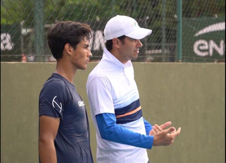 André Sá completa dois meses na Rio Tennis Academy