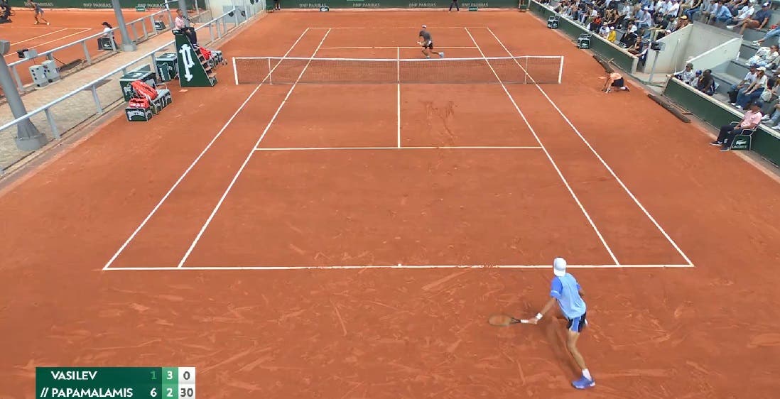 [VÍDEO] Um dos melhores pontos de Roland Garros 2024… foi feito no juvenil
