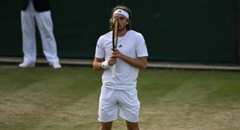 Tsitsipas após o adeus precoce a Wimbledon: “Saio orgulhoso de mim mesmo”