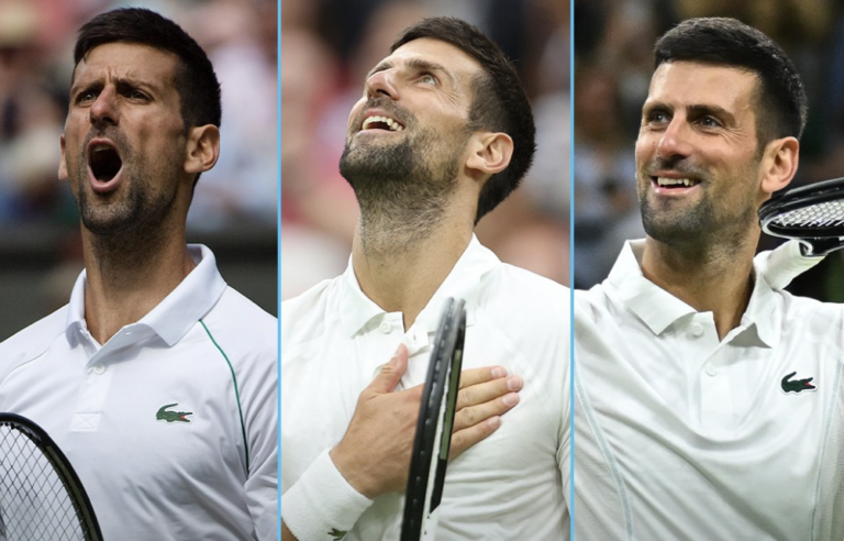 Hat-trick de Djokovic em Wimbledon após os 35 anos o coloca no topo do mundo