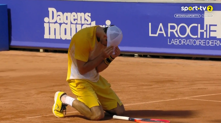 [VÍDEO] Para recordar: o momento em que Borges bate Nadal e conquista o primeiro título de ATP da carreira