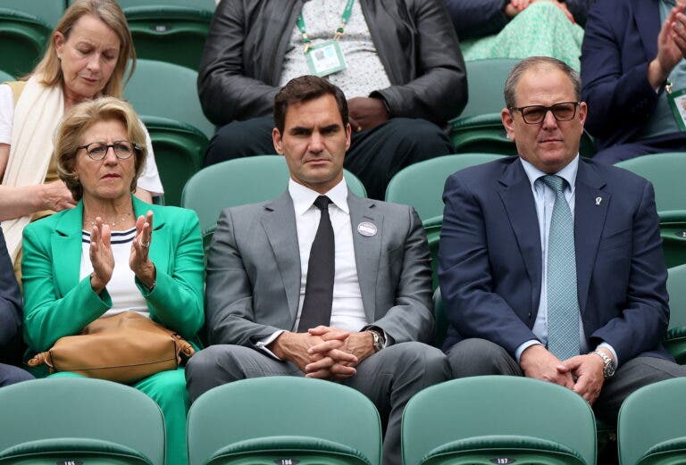 Federer explica o porquê de não ter assistido à despedida de Murray em Wimbledon
