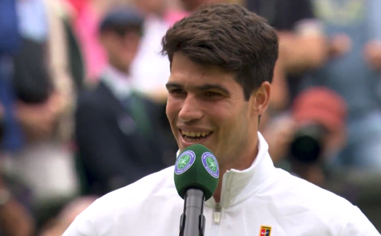 [VÍDEO] Alcaraz lembrou da final da Eurocopa na quadra central de Wimbledon… e público reagiu