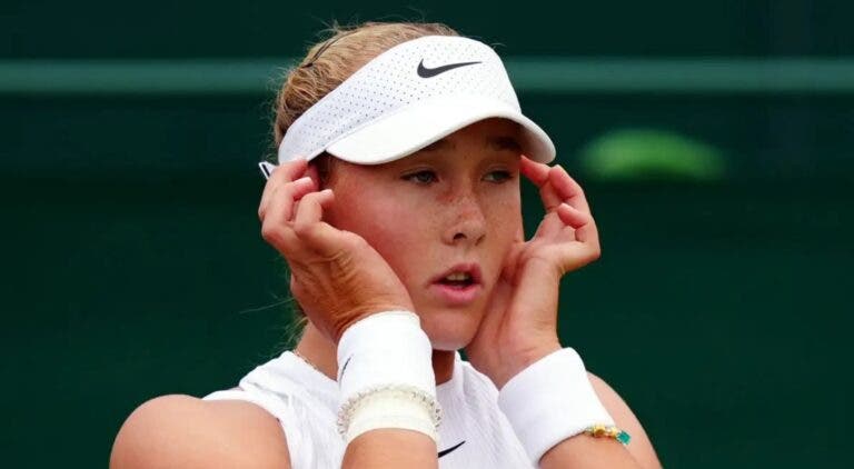 Andreeva é surpreendida por rival duas semanas mais velha na estreia de Wimbledon