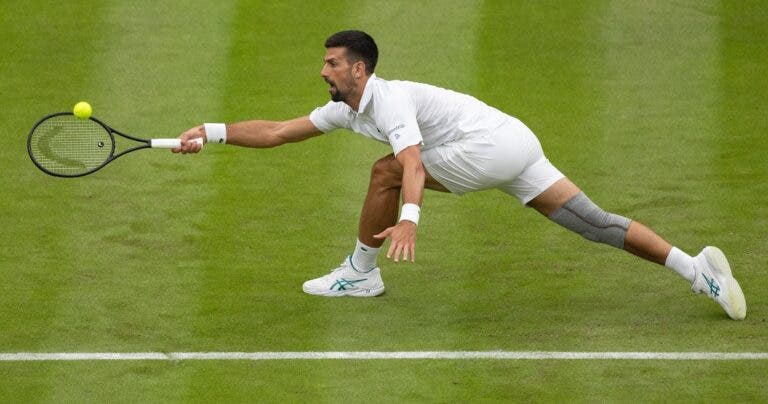 Djokovic vence e convence no retorno a Wimbledon