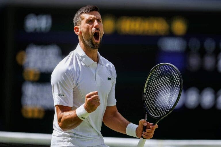 Djokovic engrossa lista de lendas com feito especial em Wimbledon