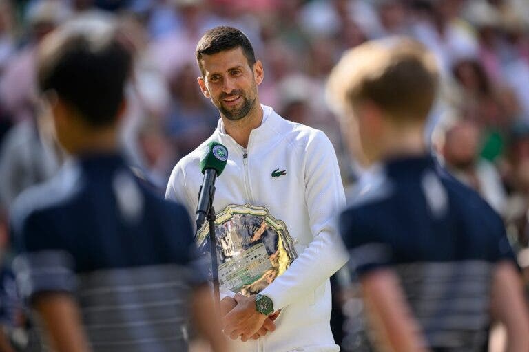 Djokovic: “O Alcaraz foi melhor do que eu em tudo”
