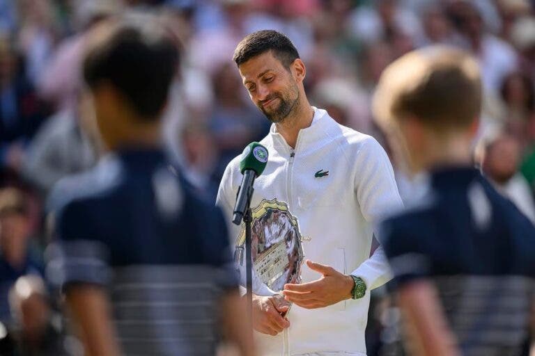 Djokovic: “Incomoda muita gente eu ainda estar entre os melhores”
