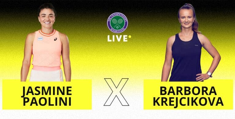 [AO VIVO] Acompanhe Paolini x Krejcikova pela final de Wimbledon em tempo real