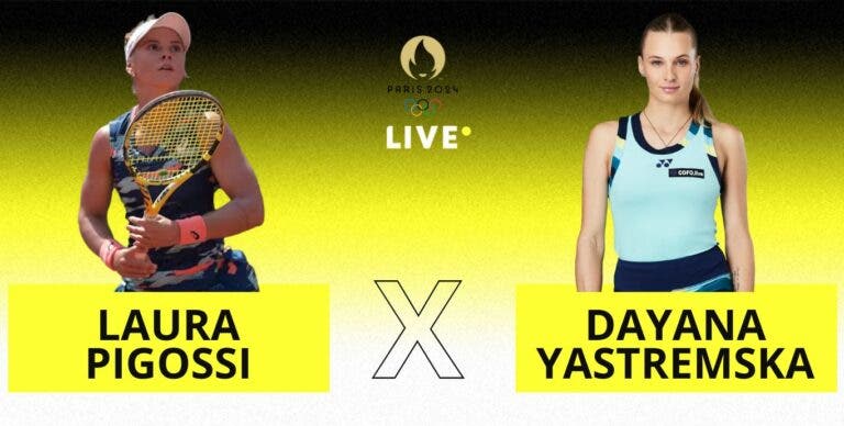 [AO VIVO] Acompanhe Laura Pigossi x Yastremska nos Jogos Olímpicos em tempo real