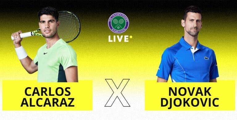 [AO VIVO] Acompanhe Alcaraz x Djokovic pela final de Wimbledon em tempo real