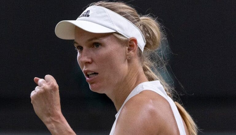 Wozniacki mudou de quadra, salvou match points e alcançou uma grande vitória em Wimbledon