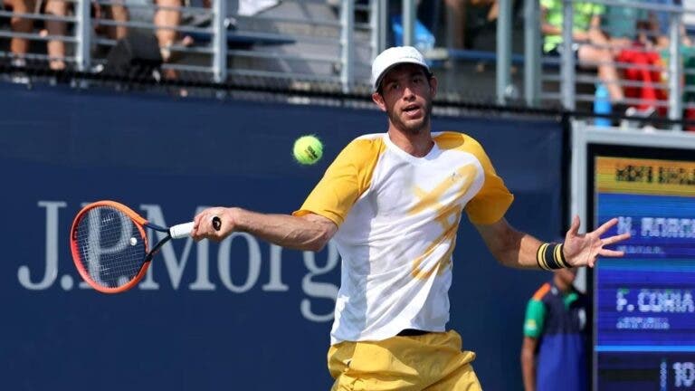 Nuno Borges atropela rumo à segunda rodada do US Open