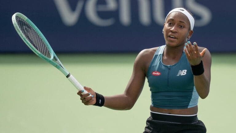 Gauff explica o que tem que melhorar para o US Open após decepção em Cincinnati