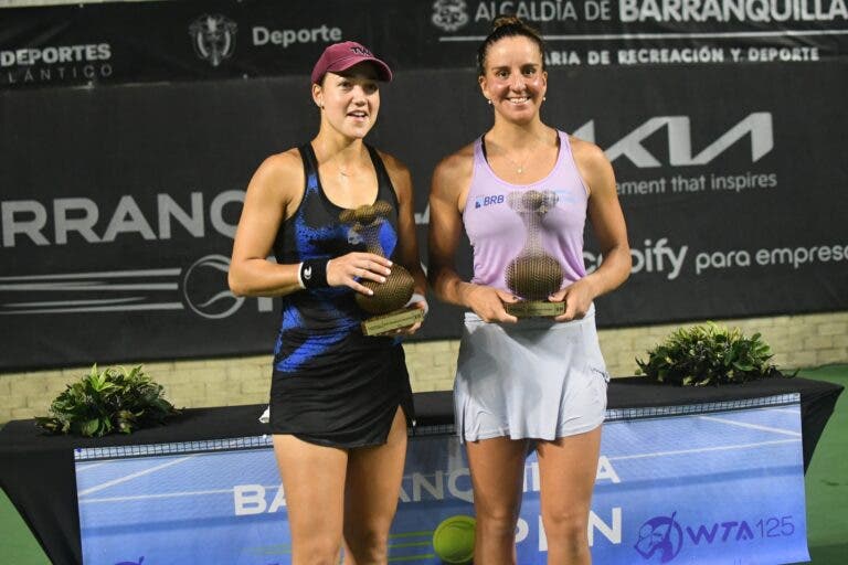 Ingrid Martins fica com o vice-campeonato no WTA de Barranquilla