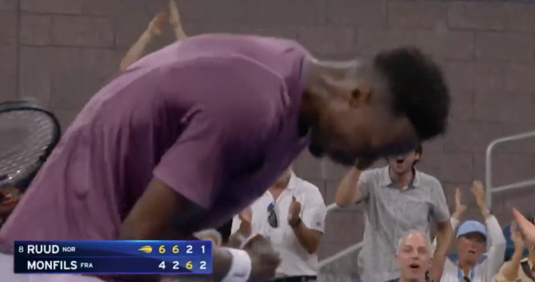 [VÍDEO] Monfils liga modo vintage e ganha ponto incrível no US Open