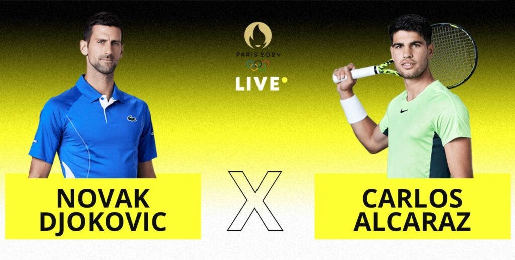 [AO VIVO] Djokovic x Alcaraz em Paris 2024 em tempo real