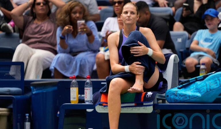 Desistir no primeiro game? O caso de Pliskova não é inédito