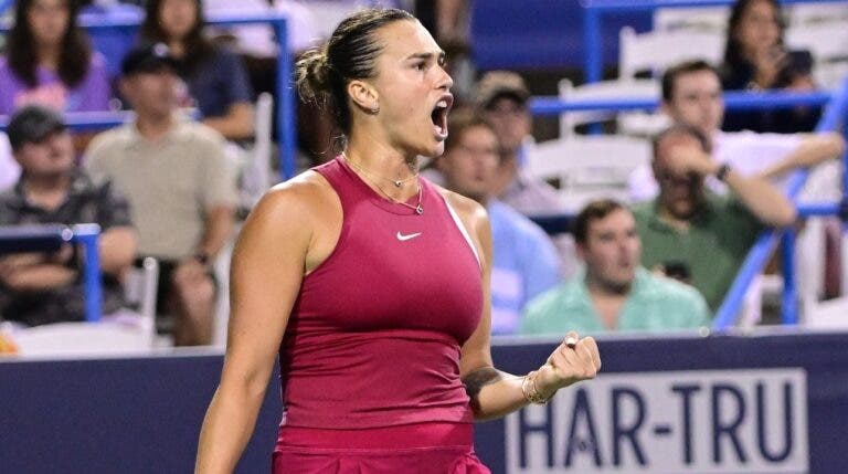 Sabalenka avança em Toronto e Gauff… sofre dura derrota