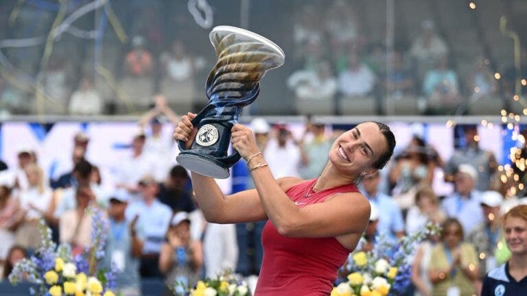 Sabalenka quer mais: “Esquecer este título e se concentrar no US Open”