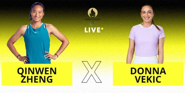 [AO VIVO] Acompanhe Zheng x Vekic na final de Paris 2024 em tempo real