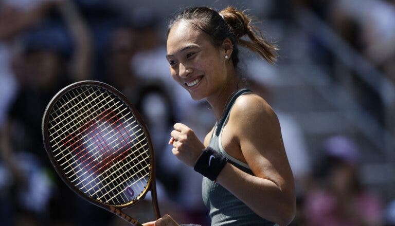 Campeã olímpica Zheng é a primeira nas oitavas do US Open