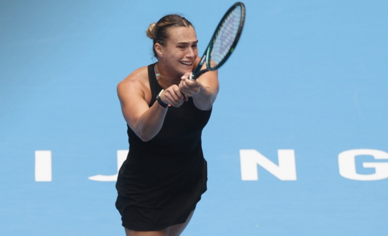 Sabalenka amplia série vitoriosa e entra bem em Pequim