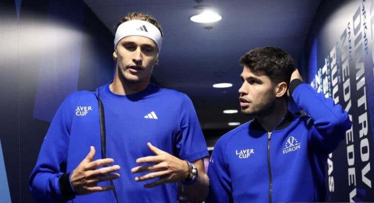 Zverev revela resenha com Alcaraz durante jogo da Laver Cup