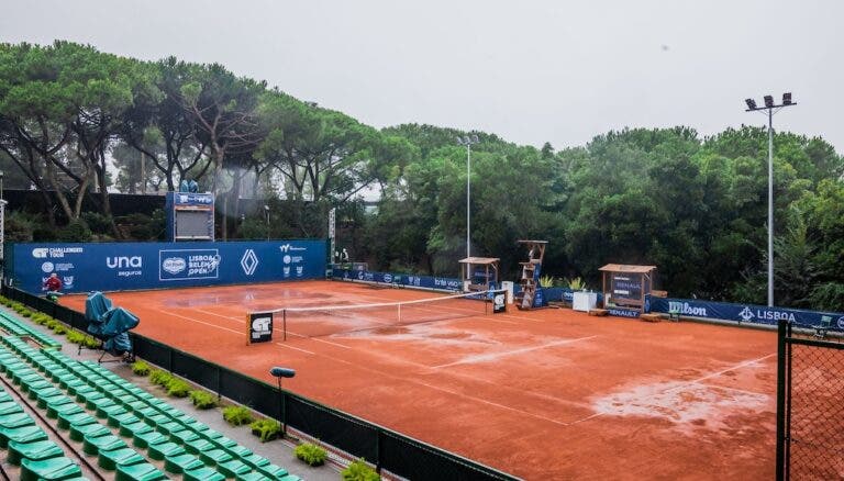 Chuva volta a adiar jogo de Thiago Wild em Lisboa