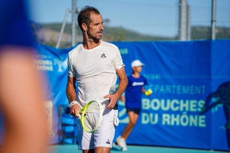 Gasquet se classifica para a sua primeira semifinal desde fevereiro em Cassis