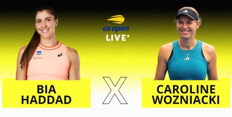 [AO VIVO] Acompanhe Bia Haddad x Wozniacki no US Open em tempo real