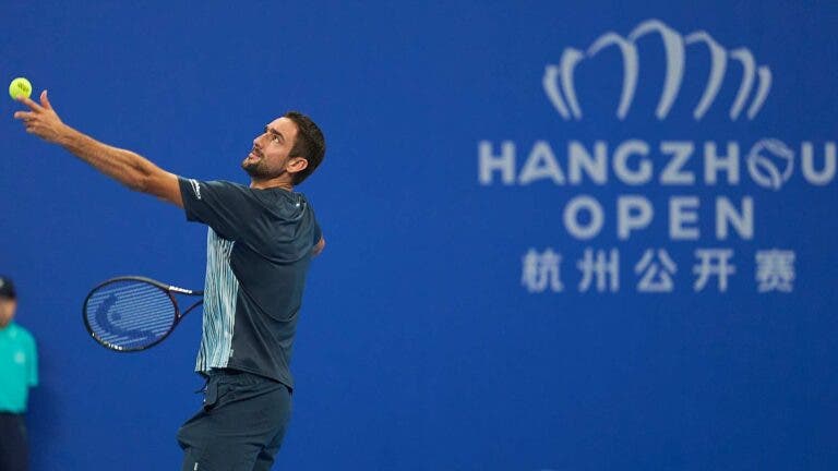 Cilic segue semana inspirada em Hangzhou e alcança 67ª semifinal da carreira