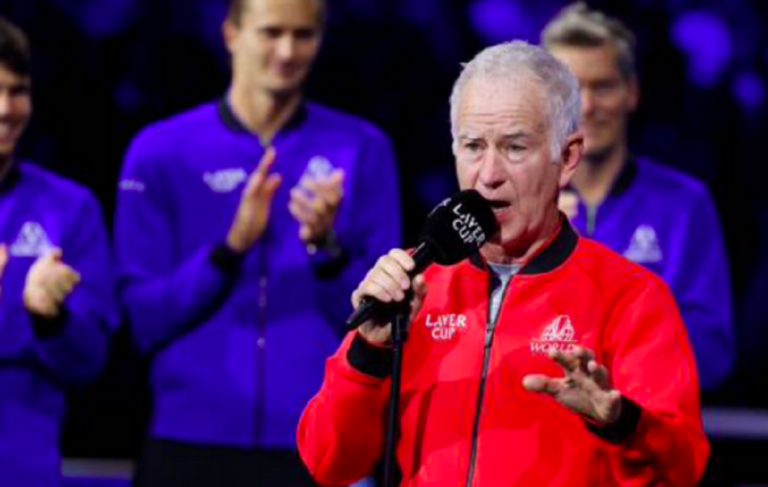 McEnroe estava pronto para fazer a festa na Laver Cup: “Tínhamos o champanhe”