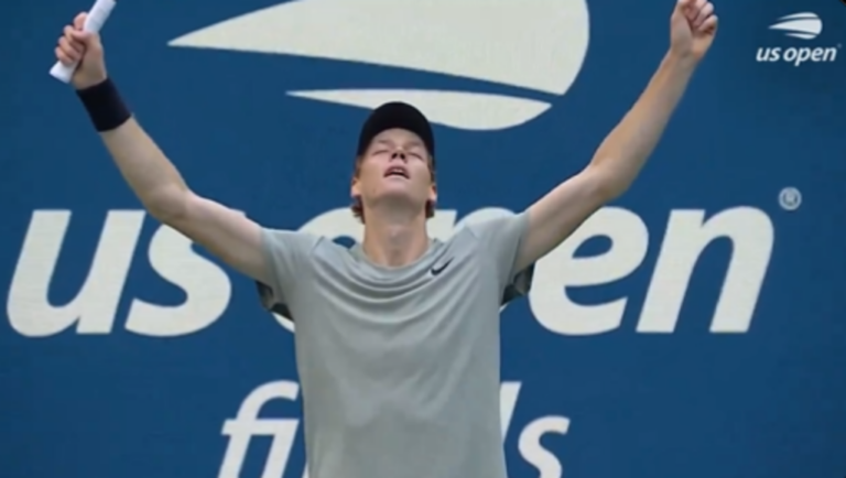 [VÍDEO] Rei de Nova Iorque: o momento em que Sinner conquista o US Open pela primeira vez