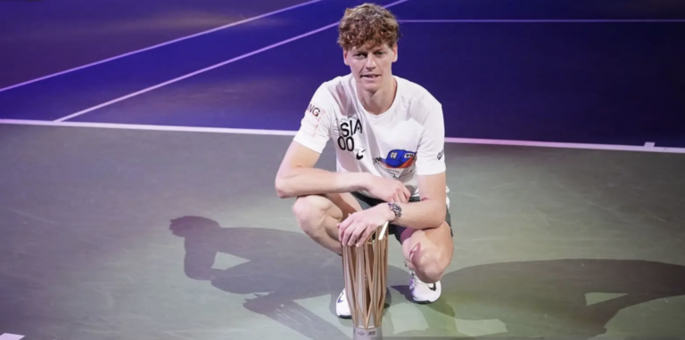 Sinner é o campeão mais jovem da história do Masters 1000 de Shanghai