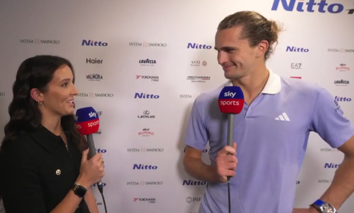 [VÍDEO] Zverev e Robson em entrevista inusitada: “Você me deixa nervoso”