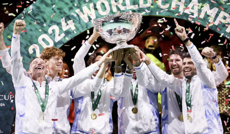 Itália vai unir a organização do Davis Cup Finals ao ATP Finals