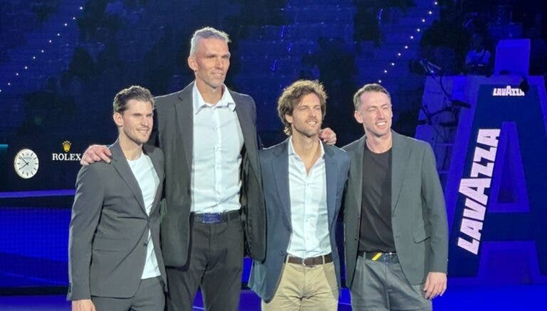 Aposentados em 2024 são homenageados pela ATP no Finals