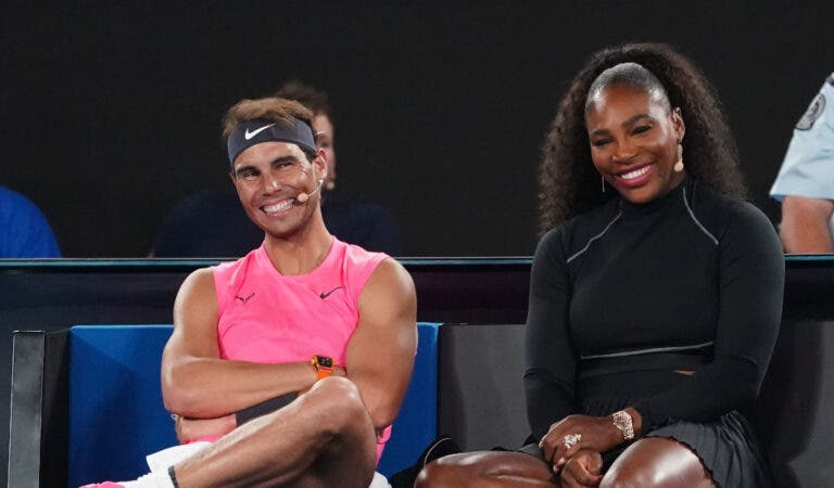 Serena deixa bonita homenagem a Nadal: “O teu legado nunca vai morrer”