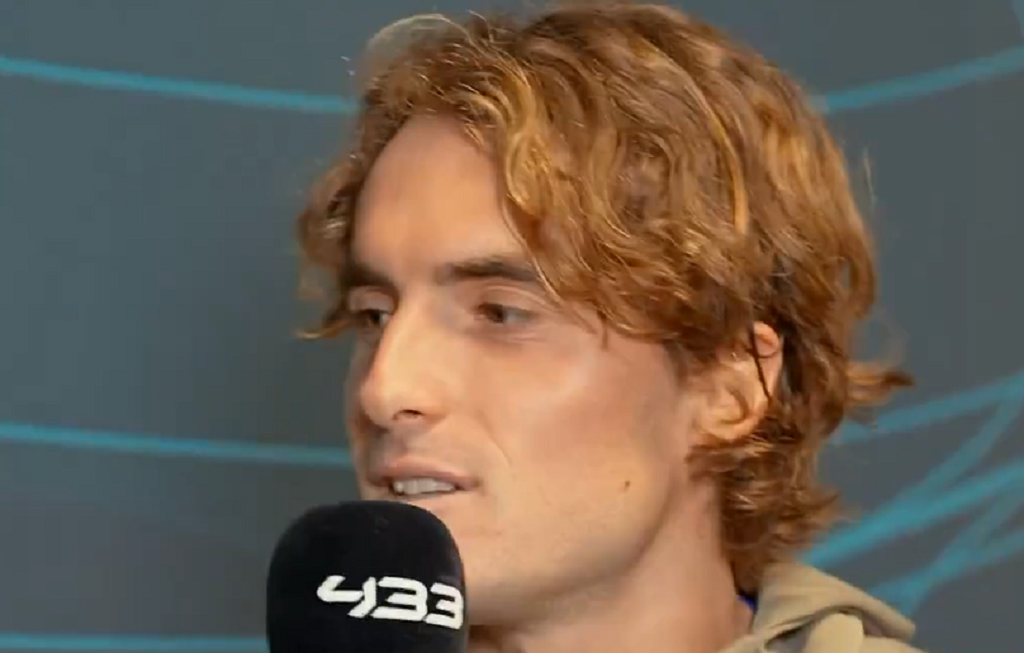 [VÍDEO] Tsitsipas aceita o desafio do GOAT e demonstra muita fé… em Nadal