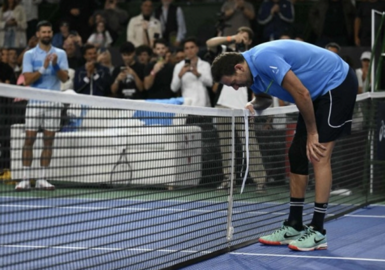 Del Potro no adeus: “Embora chore, prometo que vou embora feliz”