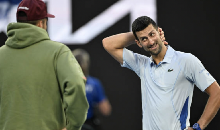 Kyrgios e a dupla com Djokovic: “Não vou ficar dizendo “você é o melhor, me dá conselhos, por favor”